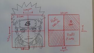 COMO USAR ESBOÇO QUADRADO GRID  Curso de Desenho [upl. by Nageet]