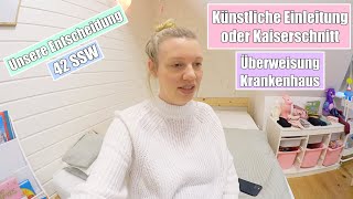 Einleitung oder Kaiserschnitt 😳 Überweisung ins Krankenhaus  Isabeau [upl. by Burdelle]