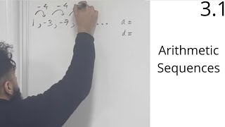 Edexcel A Level Maths 31 Arithmetic Sequences [upl. by Ssur802]