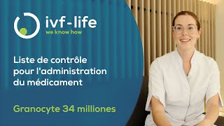 💉 Administration de Granocyte® 34 Millions dans les traitements de fertilité  IVFLife 💙 [upl. by Nart430]