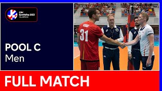 Full Match  Belgium vs Faroe Islands  CEV EuroVolley 2023 Qualifiers [upl. by Kilam]