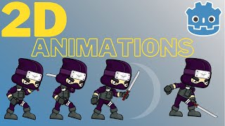 Godot 4 2D Sprite Animation Tutorial For Beginners [upl. by Enilrae]