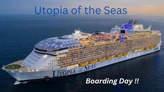 Boarding Utopia of the Seas [upl. by Servais]