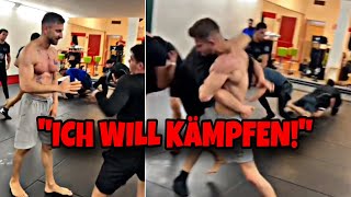 MOIS STARTET MMA KARRIERE KEINE KÄMPFE GEGEN INFLUENCER [upl. by Azeel]