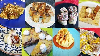 8 recettes de crêpes sucrées [upl. by Irahc671]