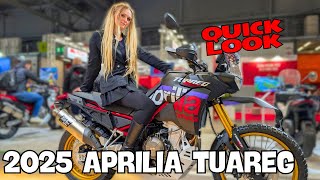 2025 Aprilia Tuareg  EICMA Bike Show [upl. by Ellswerth185]