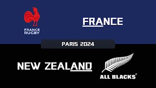 FRANCE vs NEW ZEALAND I Paris 2024  Rugby Challenge 4 [upl. by Staci]