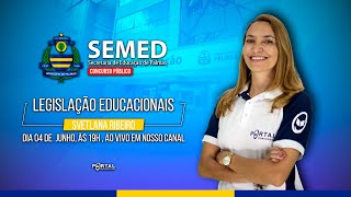 CONCURSO SEMED PALMAS LEGISLAÇÃO EDUCACIONAL CursosdoPortal [upl. by Kelli949]