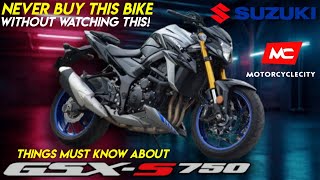 2023 Suzuki GSXS750 Review Never Buy GSXS750 Without Watching  APEX PREDATOR Really [upl. by Iasi]