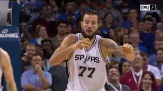 Spurs Joffrey Lauvergne Dislocates Finger Coach Popovich Disgusted [upl. by Emersen]