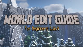 Minecraft World Edit Tutorial for Beginners  118  How to terraform [upl. by Mab337]