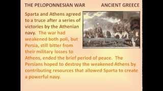 The Peloponnesian War  reading lesson for kids [upl. by Rutra]