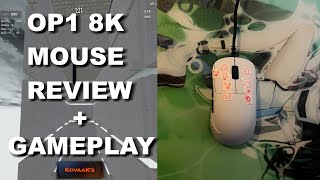 Endgame Gear OP1 8k Mouse Review  Kovaaks Gameplay Best Wired Mouse 2024 [upl. by Notsob]