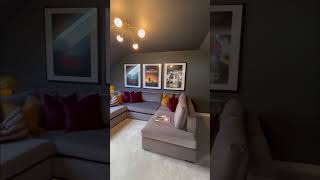 New build home  Cinema room in The Middleton  Story Homes [upl. by Slorac]