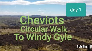 The CheviotNorthumberland A Circular Walk Windy Gyle [upl. by Gilly]