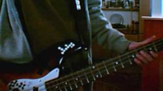 the all american rejects  straightjacket feeling bass cover  hq sound [upl. by Junia434]