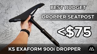 Best Budget Dropper Seatpost Under 75  KS EXAFORM 900i  Vitus Nucleus VRS First Upgrade [upl. by Adelia]