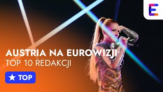 AUSTRIA NA EUROWIZJI top 10 redakcji Eurowizjaorg [upl. by Atilam]