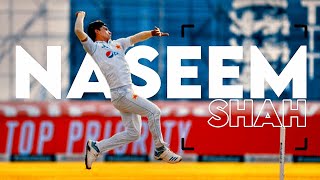 Naseem Shah Detailed Bowling Action Analysis [upl. by Horan]