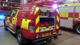 Mass Decon Prime Mover Rope Rescue Vehicle amp Incident Command Unit ESFRS  Vehicle Tours [upl. by Bunnie]