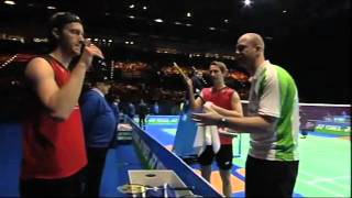 SF  MD  Mathias BoeCarsten Mogensen vs Guo ZhendongChai Biao 2011 All England Open [upl. by Finny763]