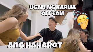 KARLIA OFF CAM🫣 Ang haharot HAHA  Mahalia E [upl. by Brag]