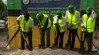 JISTV  Contract Signing and Groundbreaking Spicy Grove Oracabessa St Mary [upl. by Phillis452]