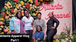 Atlanta Apparel Vlog Part 1Vendors Shown [upl. by Acimak]