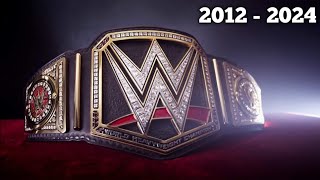 WWE Championship PPV Match Card Compilation 2012  2024 With Title Changes [upl. by Alden]