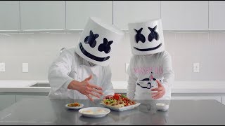 Cooking with Marshmello How to Make Loaded Nachos feat Mini Mello [upl. by Herbie306]