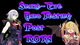 SnakeEye Fire King Azamina Fiendsmith Hand Testing post ROTA Still the best Deck [upl. by Jelle]