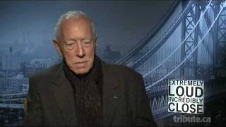 Max von Sydow  Extremely Loud amp Incredibly Close Interview with Tribute [upl. by Ina]