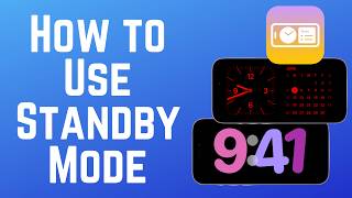 How to Set Up amp Use Standby Mode on iPhone [upl. by Arammat]