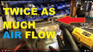 Make Your Air Nozzle Blow TWICE AS MUCH [upl. by Aryaz]