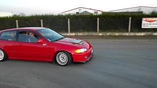 Honda Civic EG V6 swap J30 30 vtec by Type Max [upl. by Otrebireh167]