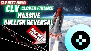 Massive Bullish Reversal Of Clover Finance CLV Crypto Coin [upl. by Inaluiak]