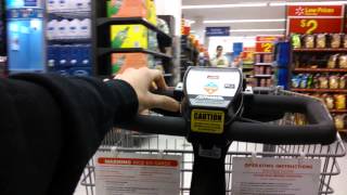 Playing With Electric Carts In WalMart Part 2 [upl. by Oralle]