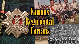 Famous Regimental Tartans of the British Army  a quick overview [upl. by Norag531]