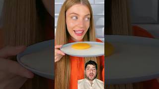 gammy eggs vs real eggs girl boy challenge wow shorts egg gammy [upl. by Esbenshade240]