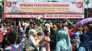 UPACARA PENUTUPAN PENDIDIKAN DAN PELANTIKAN BINTARA POLRI 2023 SPN POLDA KALTIM [upl. by Raye]