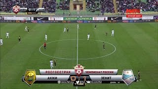 Artem Dzyubas goal Anzhi vs Zenit  RPL 201516 [upl. by Lear924]