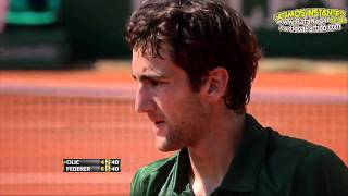 HD Federer vs Cilic R3 MONTECARLO 2011 Last Minutes [upl. by Helfand]