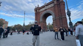 arc de triomf amp secret spots in my barcelona hood  a day in my life [upl. by Asek]