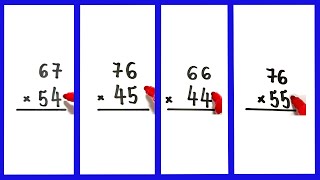 4 MULTIPLICAÇÕES [upl. by Atiugal]