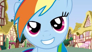 MLP Friendship of Magic Rainbow Dash Saying love you Animation [upl. by Thorpe]