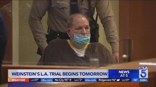 Harvey Weinsteins LA trial begins Monday [upl. by Frayne443]