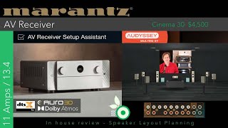 Marantz Cinema 30  Xpress Review  Speaker Layout Planning [upl. by Nodyroc]