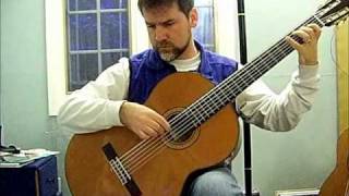 Prelude to Cello Suite 1 J S Bach contrabass classical guitar [upl. by Dranyl]