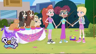 Polly Pocket amp Friends Throw The Worlds Smallest Puppy Party 🐶  Polly Pocket Vlog Adventures [upl. by Yniar781]