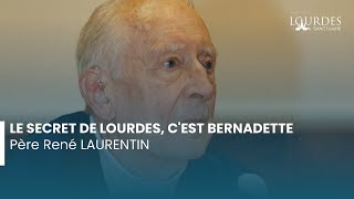 Conférence  quotLe secret de Lourdes cest Bernadettequot  par le Père René Laurentin [upl. by Aenet]